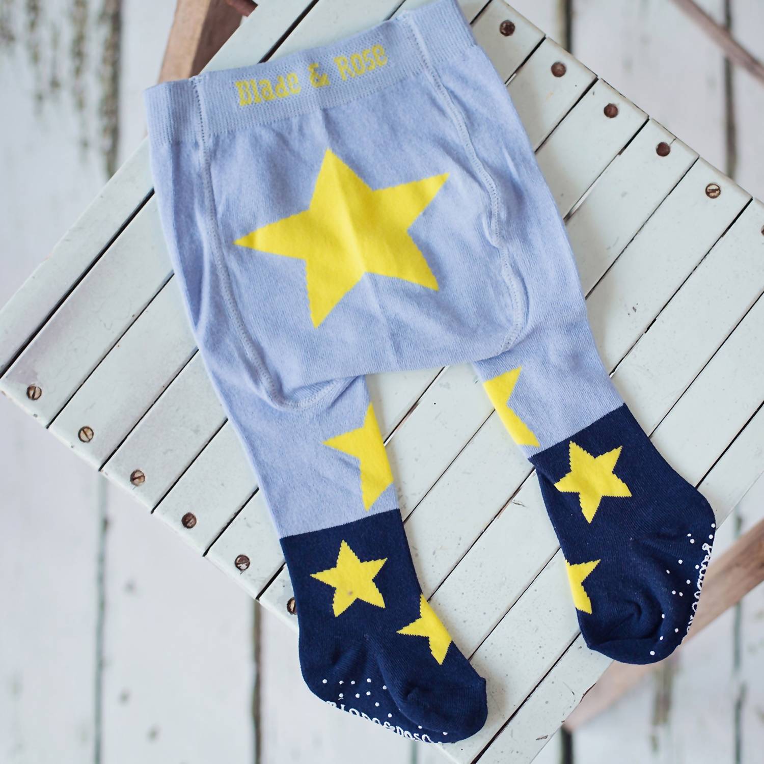 Blade And Rose - Baby Boys Tights With Stars
