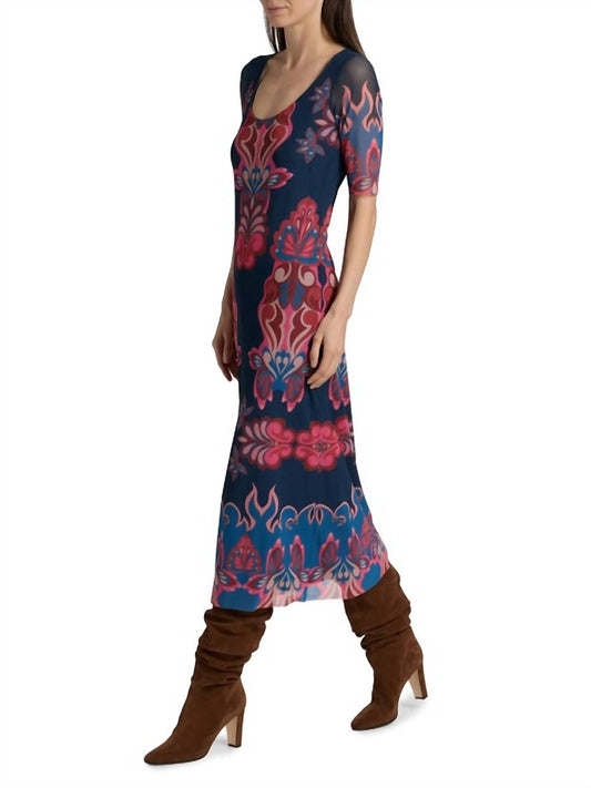 Johnny Was - MAYA MESH MIDI DRESS