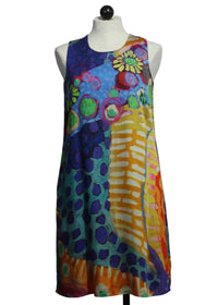 Claire Desjardins - Morning Hike Sleeveless Shift Mini Dress