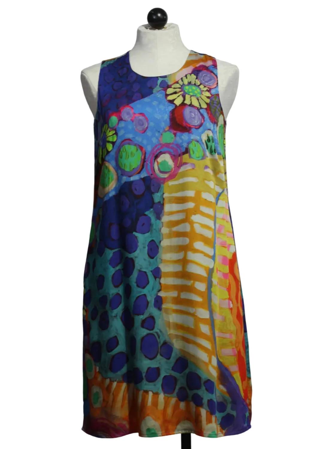 Claire Desjardins - Morning Hike Sleeveless Shift Mini Dress