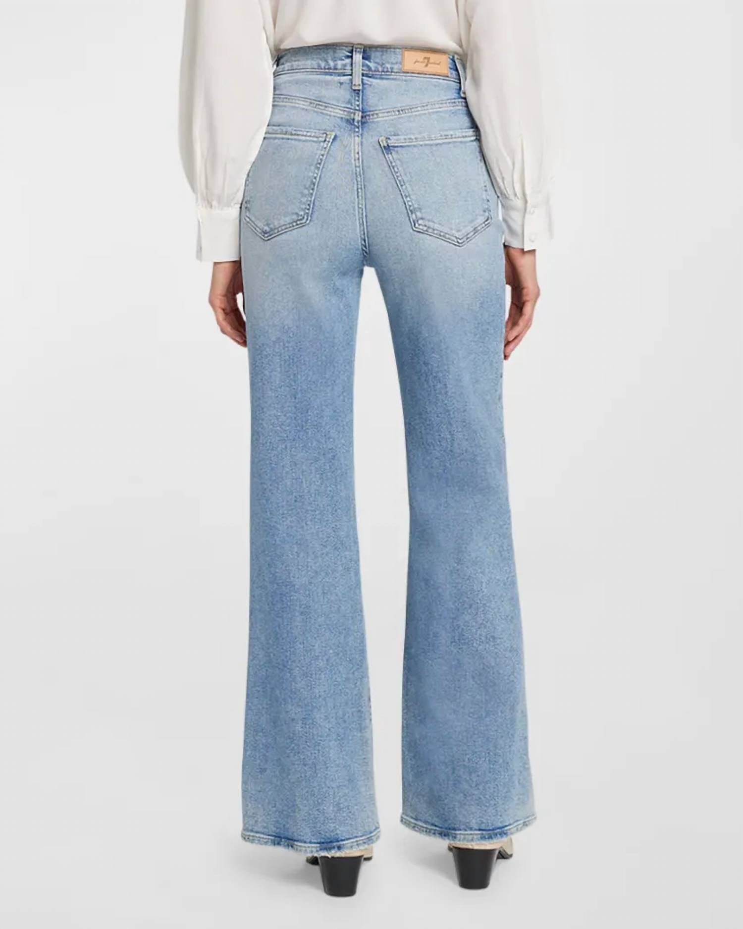 7 For All Mankind - Ultra High-rise Wide-leg Jeans