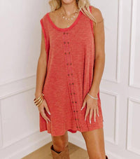 Pol - Set To Jet Tunic Dress