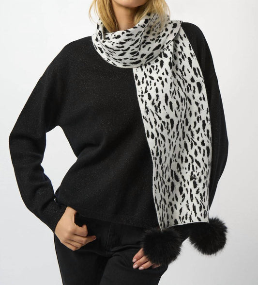 Joseph Ribkoff - Women's Pom-pom Jewel Embellished Hat