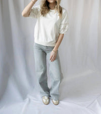 Flying Monkey - Montego Bay High Rise Wide Leg Jeans