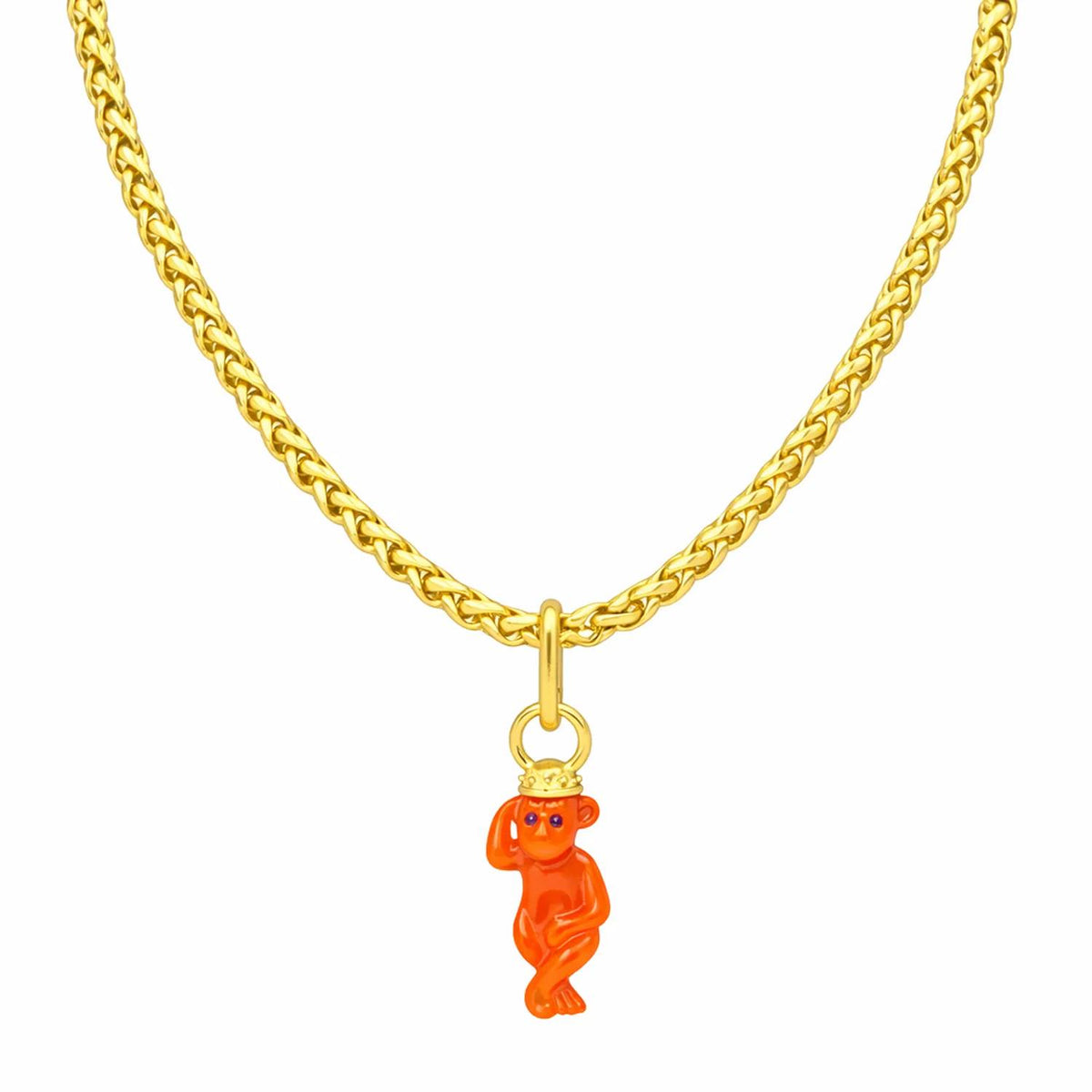 Michael Nash Jewelry - Women's Monkey Charm Necklace