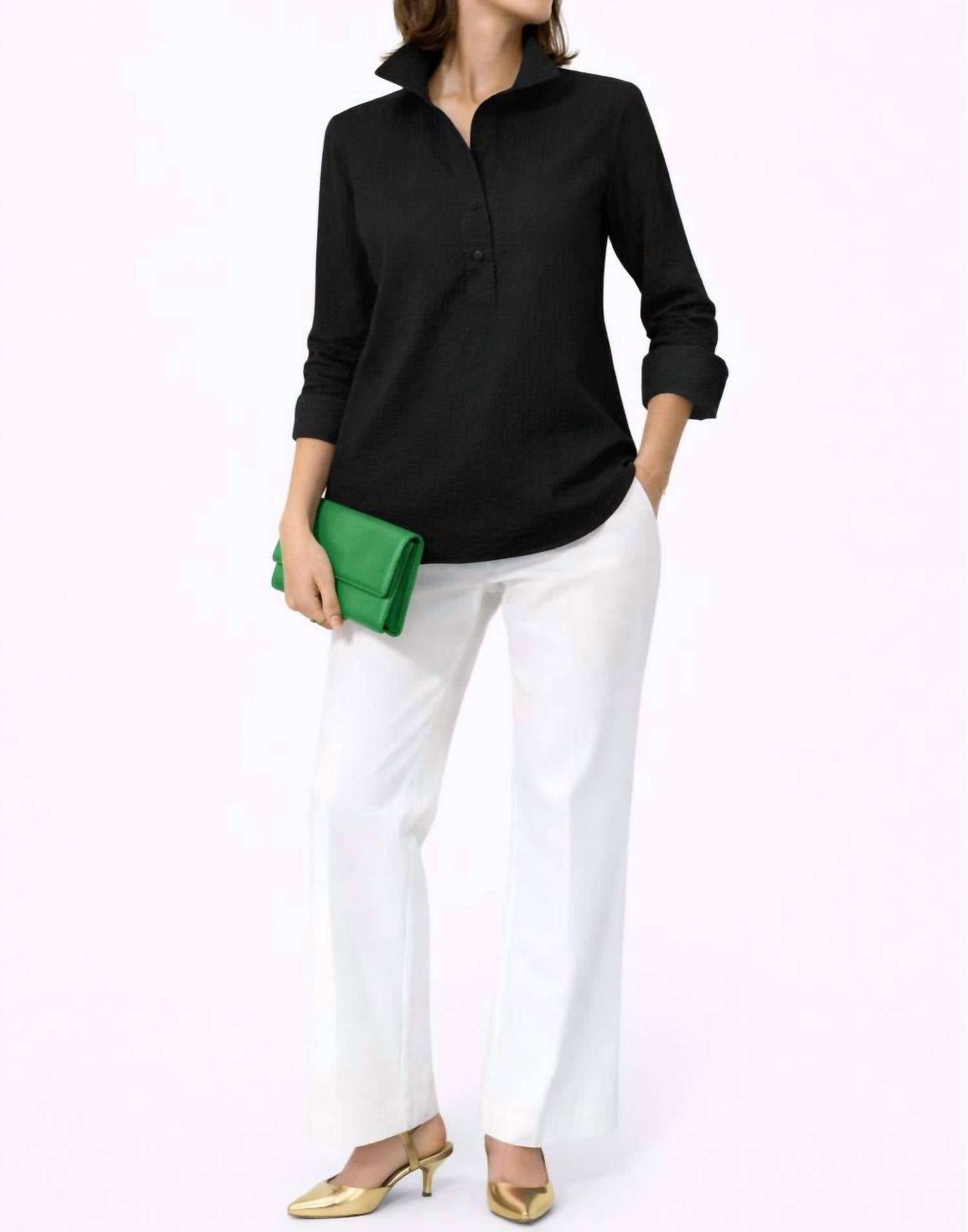 J'Envie/Eli - Delphine Collared Blouse