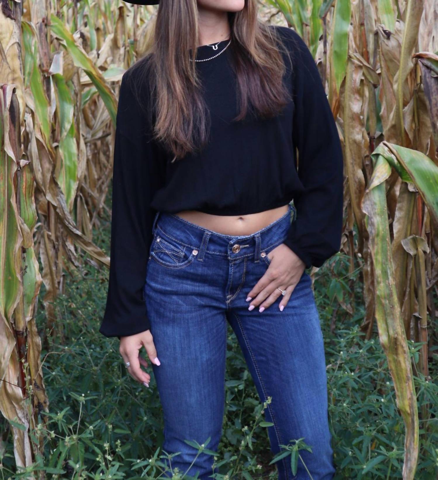 Sadie & Sage - Women's Bonnie Long Sleeve Top