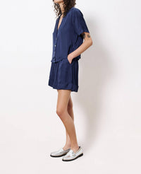 Frnch - Chelly Satin Drawstring Shorts