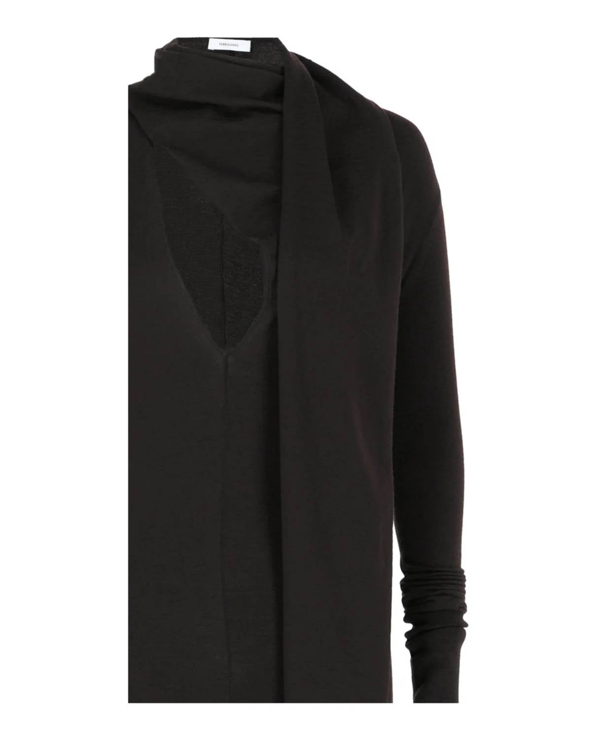 Salvatore Ferragamo - Women's Draped Cutout Jumpsuit