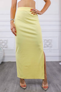 Surelymine - That Maxi Slit Skirt