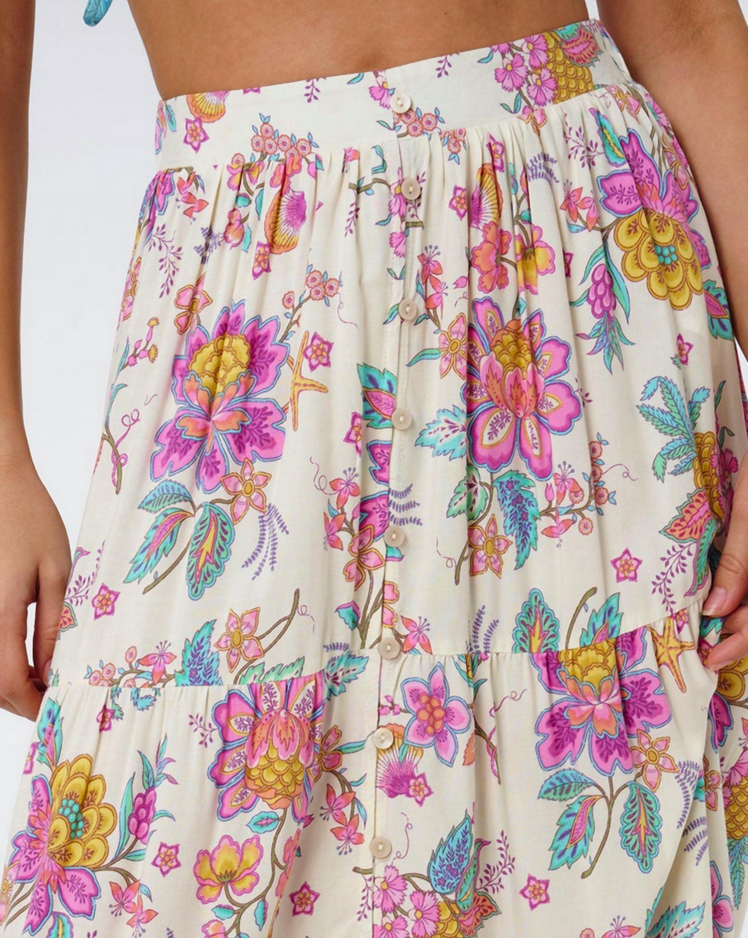 Rip Curl - Half Moon Bay Button Thru Maxi Skirt
