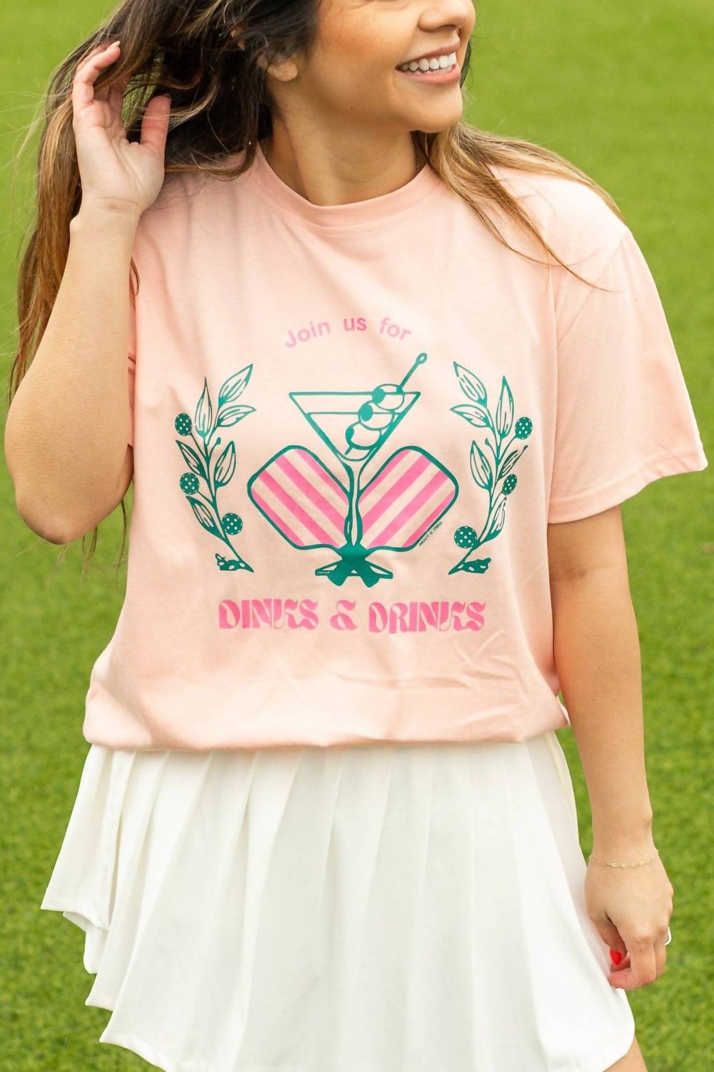 Southern Grace - Dinks and Drinks Pickleball Tshirt
