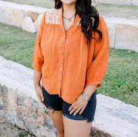 Layerz Clothing - Jane Button Up Top