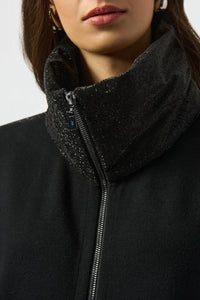 Joseph Ribkoff - Faux Leather Poncho