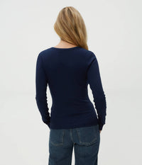 Michael Stars - Remi V-neck Long Sleeve Top