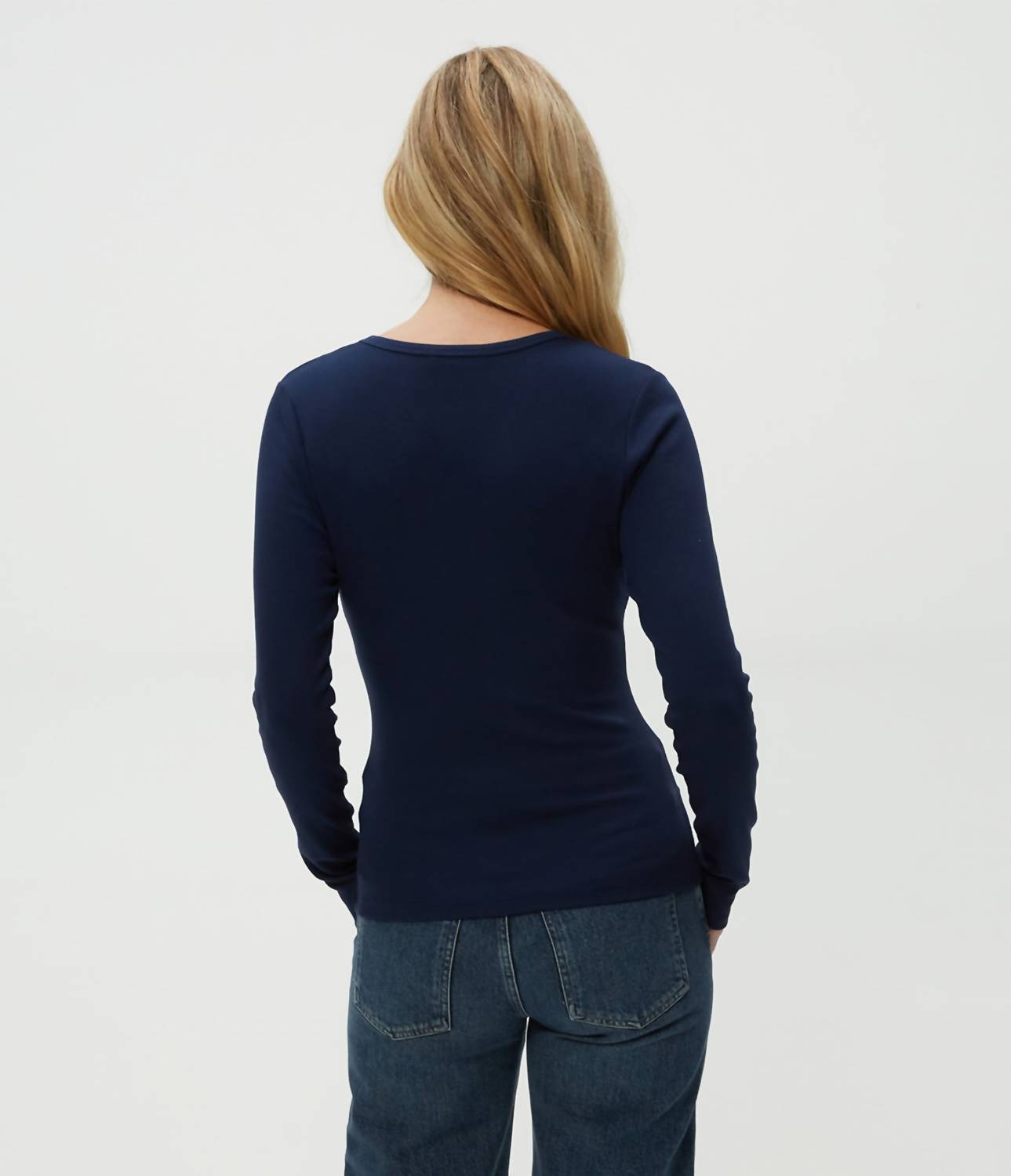 Michael Stars - Remi V-neck Long Sleeve Top