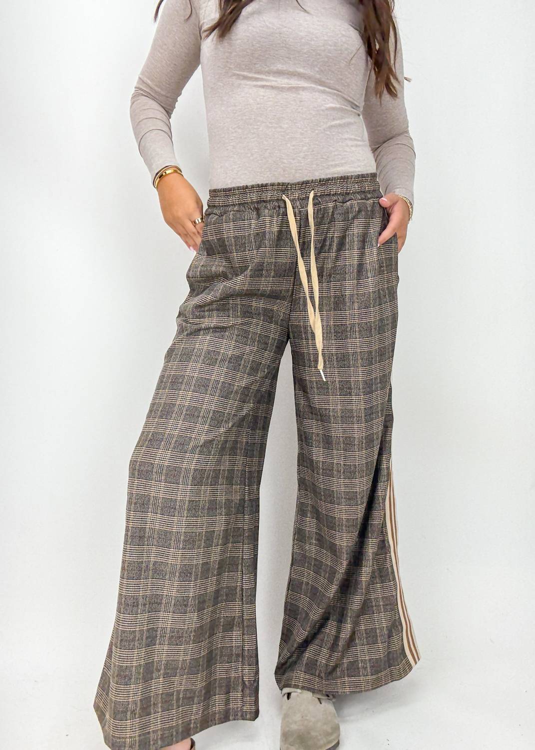 Astrid - Priscilla Plaid Pants