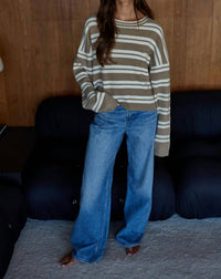 By Together - Trail Mix Striped Pullover