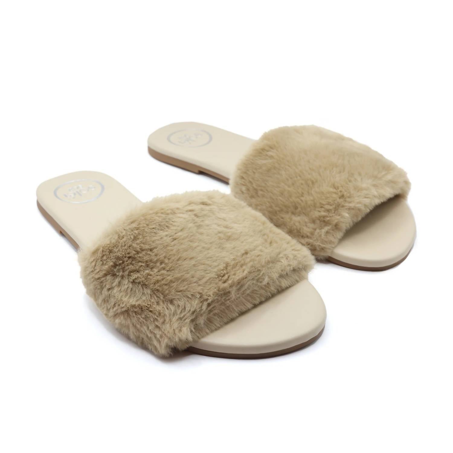 solei sea Women's Ziela Slip-on Slippers in sable - women's sandal
