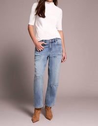 Tribal - Audrey Super Straight Flood Jeans