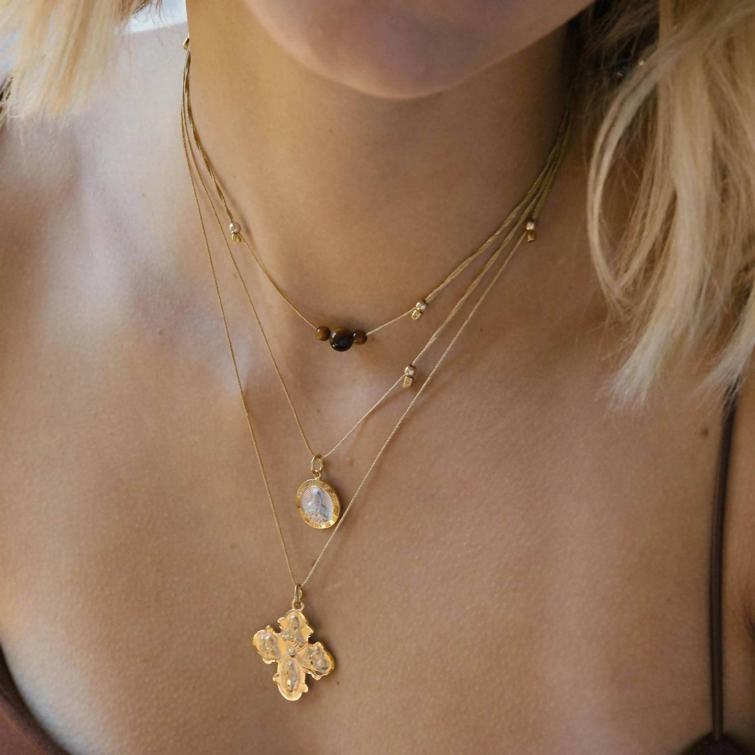 &Livy - Jesus Necklace - Snagged & Bagged