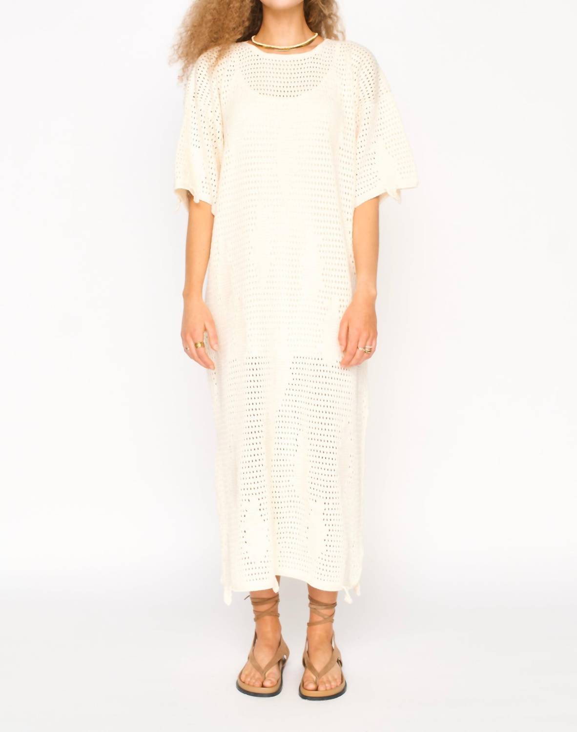 Mirth - Madagascar Pointelle Dress
