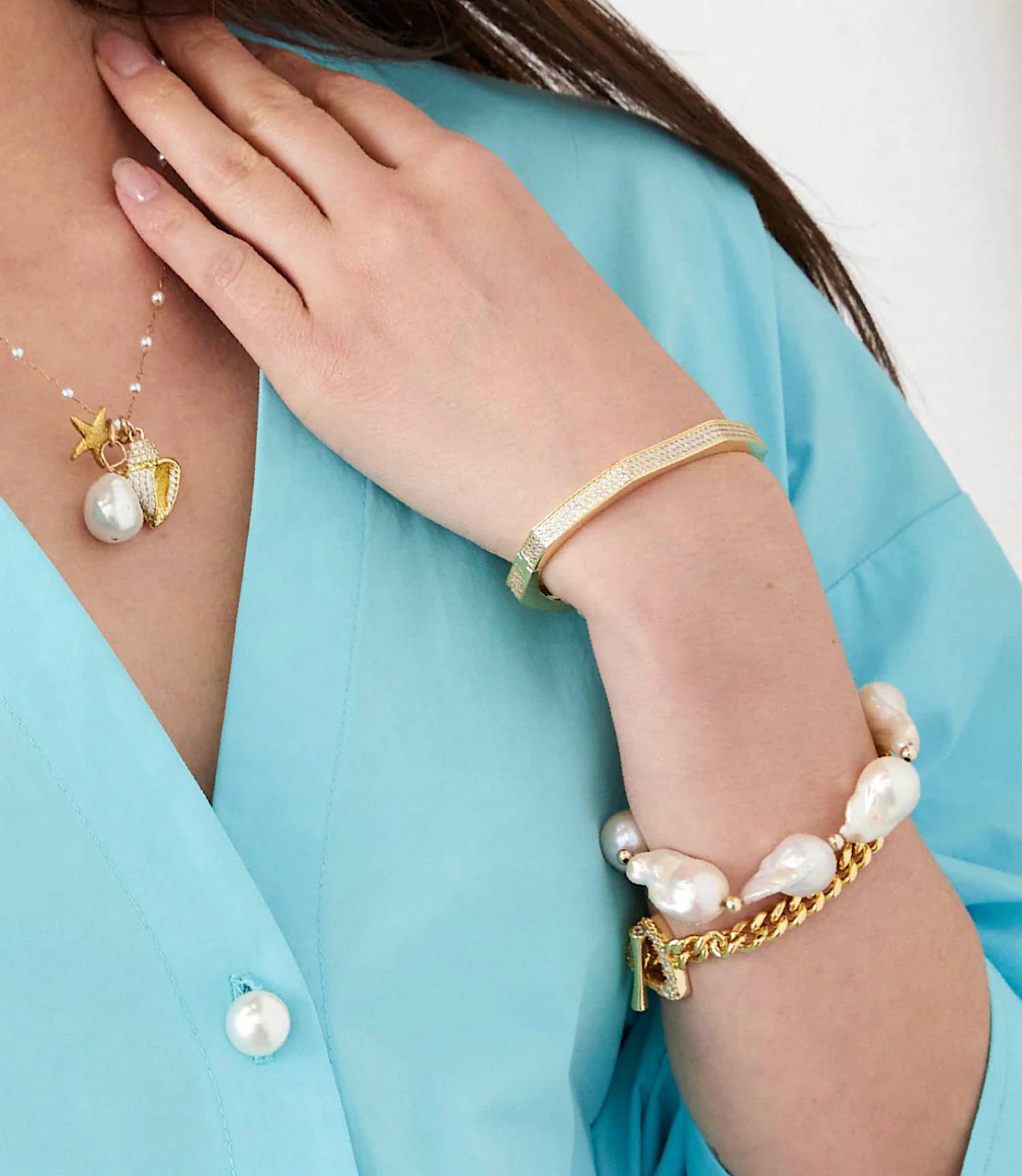 Native Gem - Women's Infinity Chainlink Bracelet