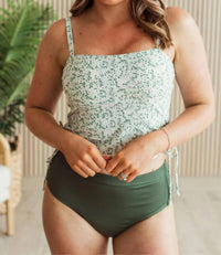 Mack & Mal - Ribbed High Rise Swim Bottoms