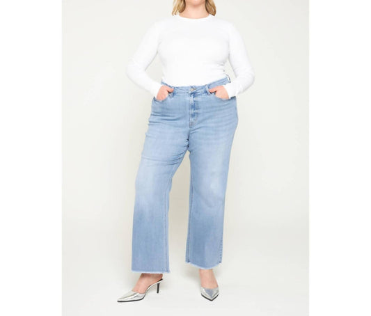 Mica Denim - Curvy Lolas Super Soft Wide Leg Mica Jeans