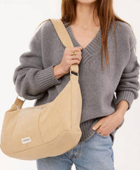 Rivedroite Paris Women's Charlot Crossbody Bag in beige - women's bag - view 4