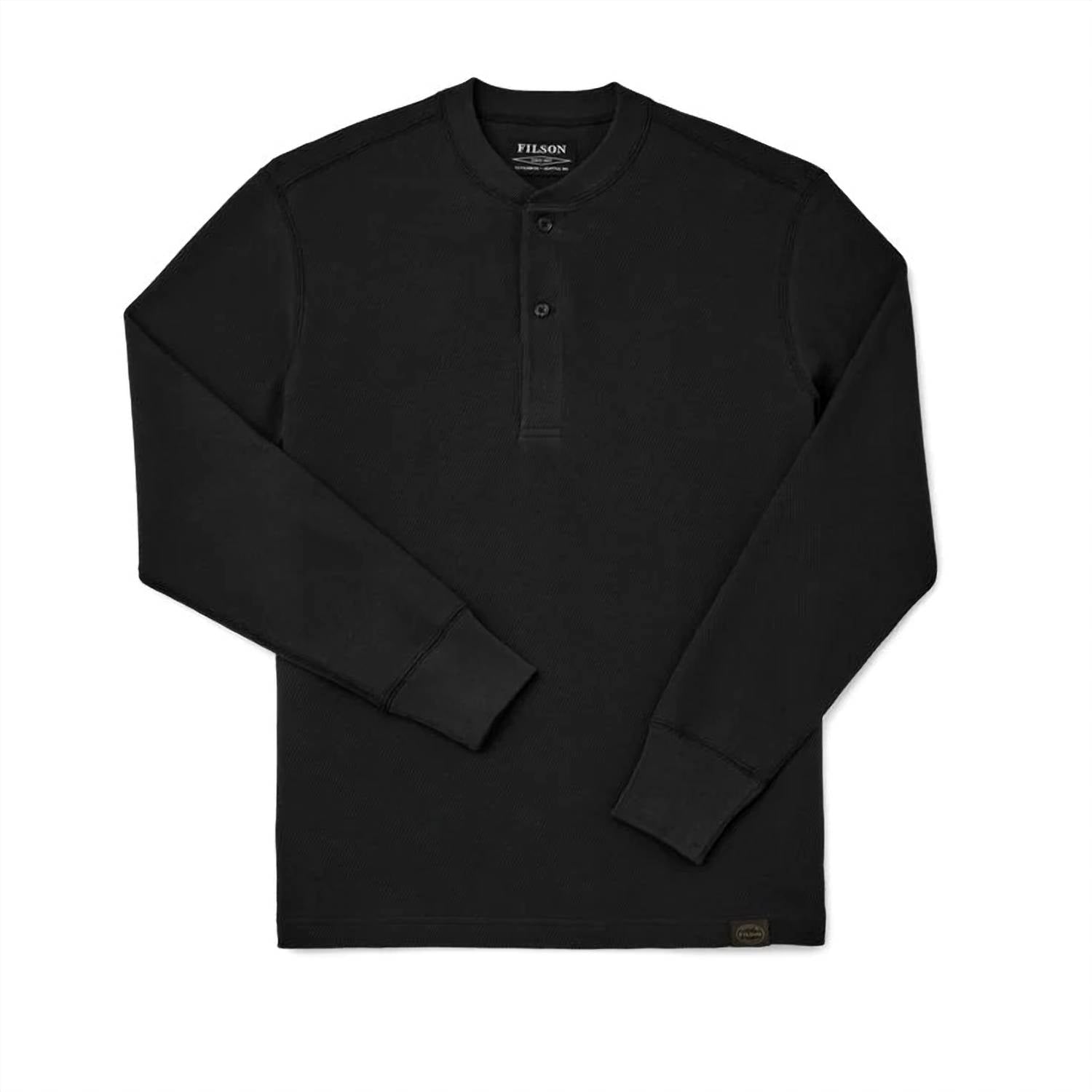Filson - Waffle Knit Henley Tee