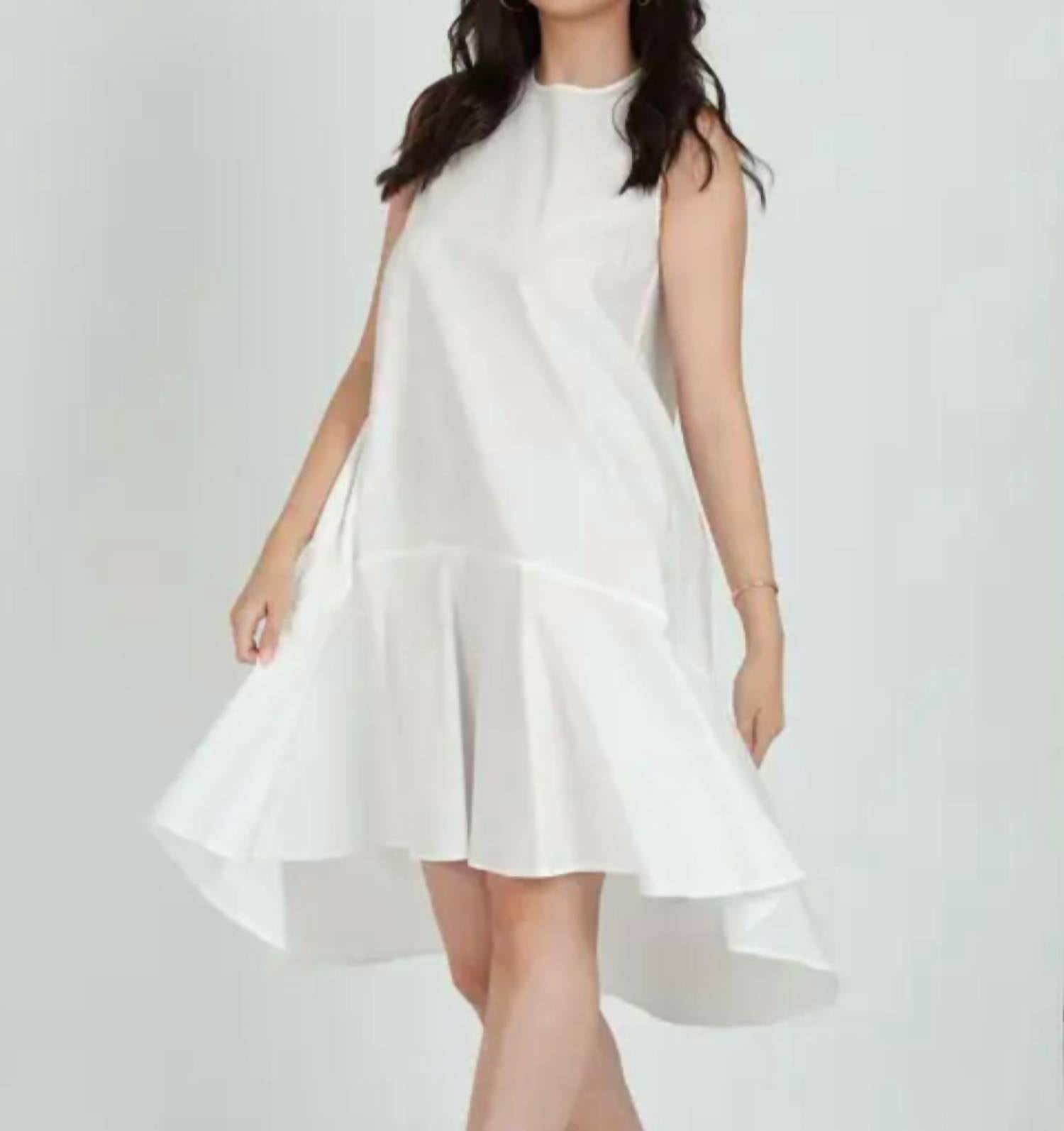 Lucca - Poplin Hi-low Dress