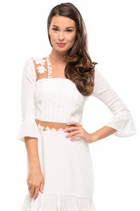 For Love & Lemons - Lilou Appliqué Dress
