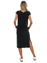 Hyfve - Free Spirit Mineral Wash Midi Dress