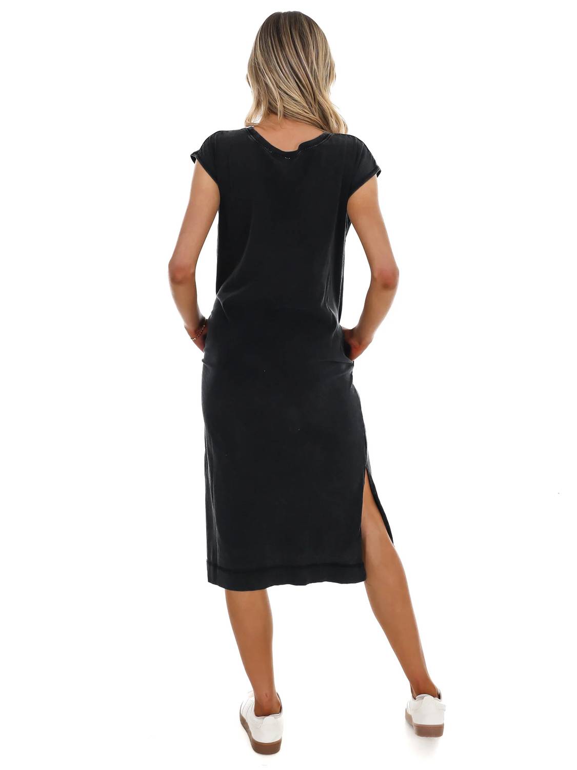 Hyfve - Free Spirit Mineral Wash Midi Dress