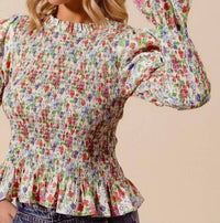 So Me - Felecity Floral Top