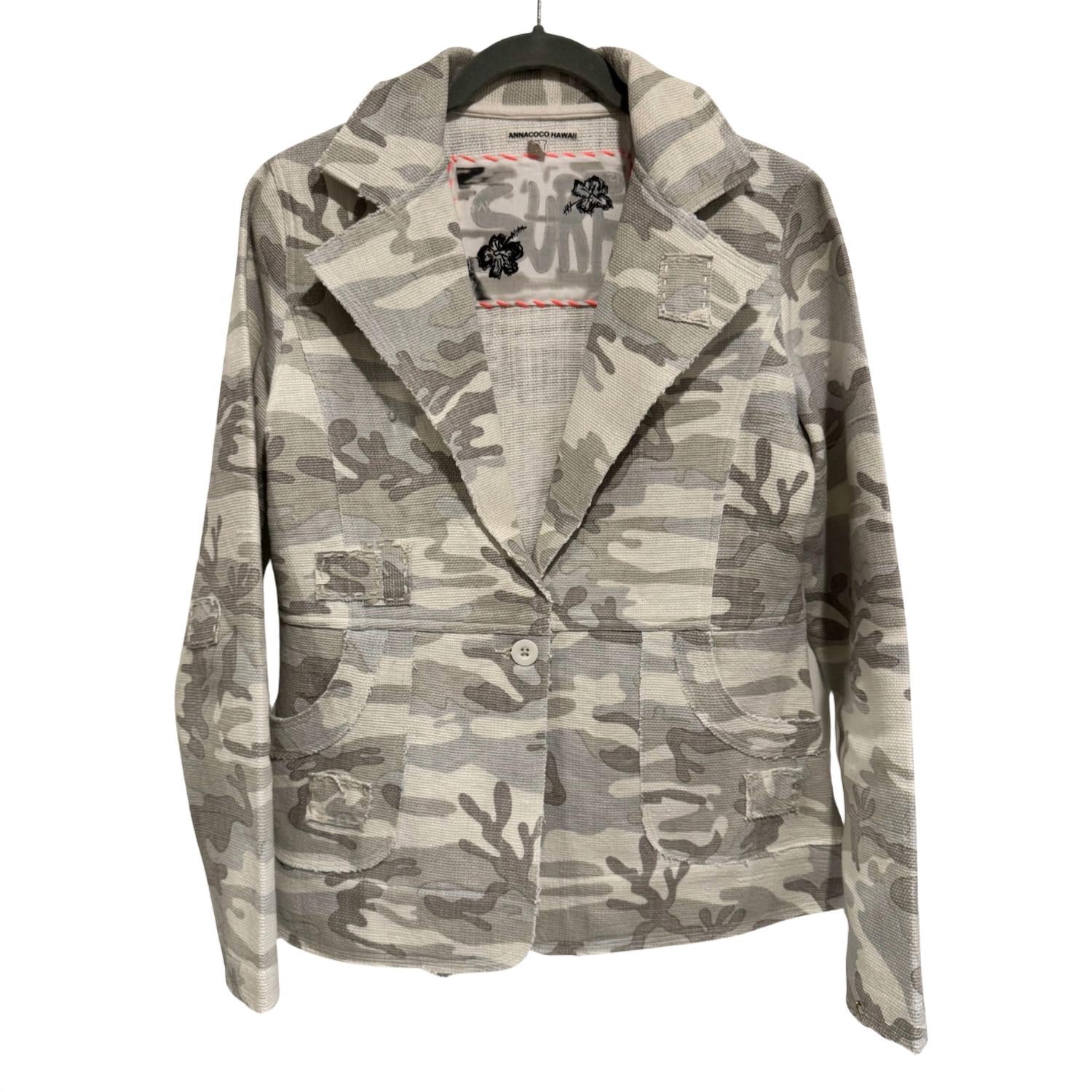 Annacoco Hawaii - Camo Blazer