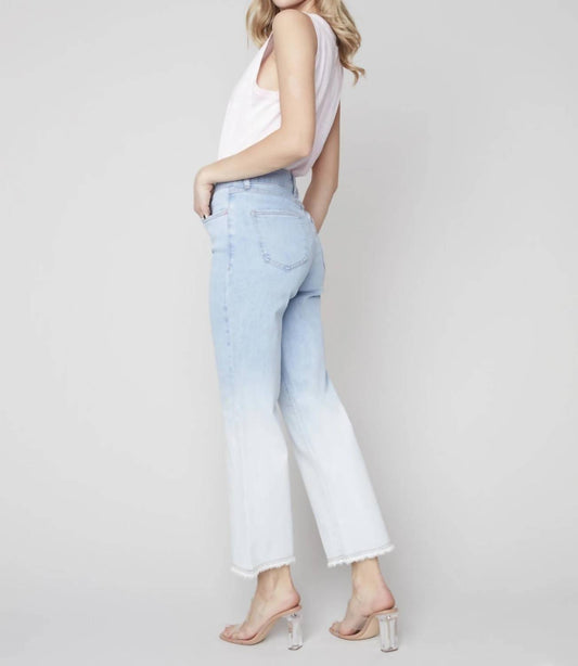 Charlie B - Wide Leg Crop Jean