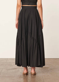vanessabruno Astree Maxi Skirt in black 1 - women's skirt - detail view