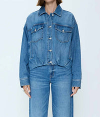PISTOLA Bibi Denim Jacket in heartfelt - women's jacket