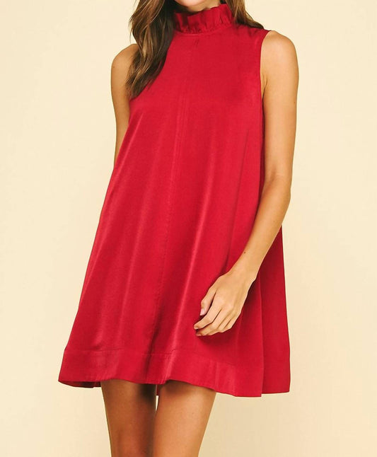 Pinch - Ellison Tie Back Tie Detail Mini Dress