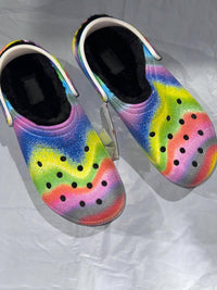 Crocs - Unisex Classic Lined Spray Dye Clog