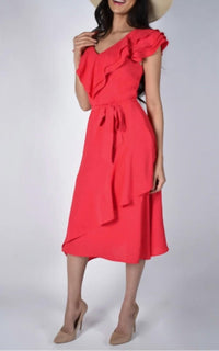 Frank Lyman - Belted Sun Dress