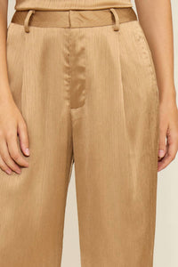 Lucy Paris - Robbie Textured Satin Pants