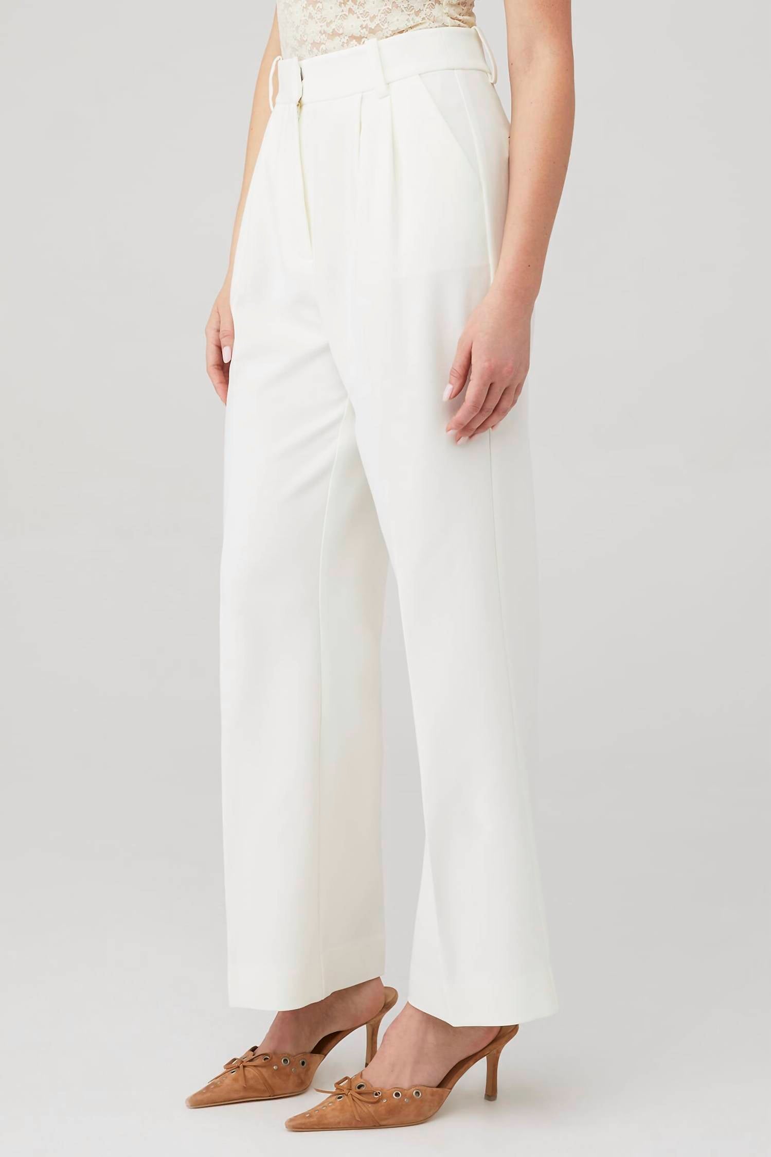 Favorite Daughter - The Favorite High Waisted Wide-leg Pant
