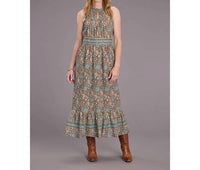 Stetson - Carnation Border Print Cotton Lawn Dress