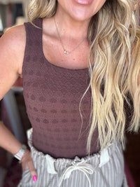 Nikibiki - Double Layered Lace Tank Top