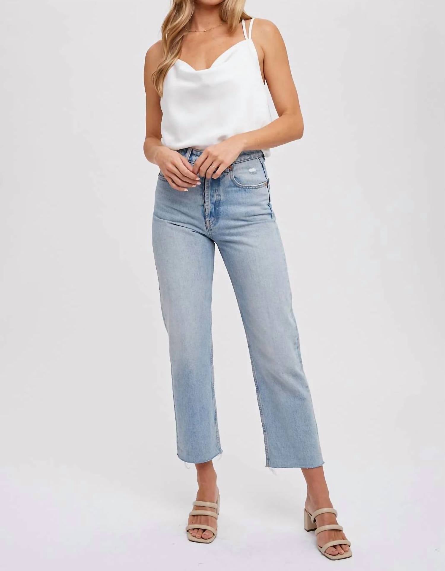 Bluivy - Silky Cowl Neck Cami Top