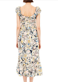Ulla Johnson - Paloma Cap Sleeve Midi Dress