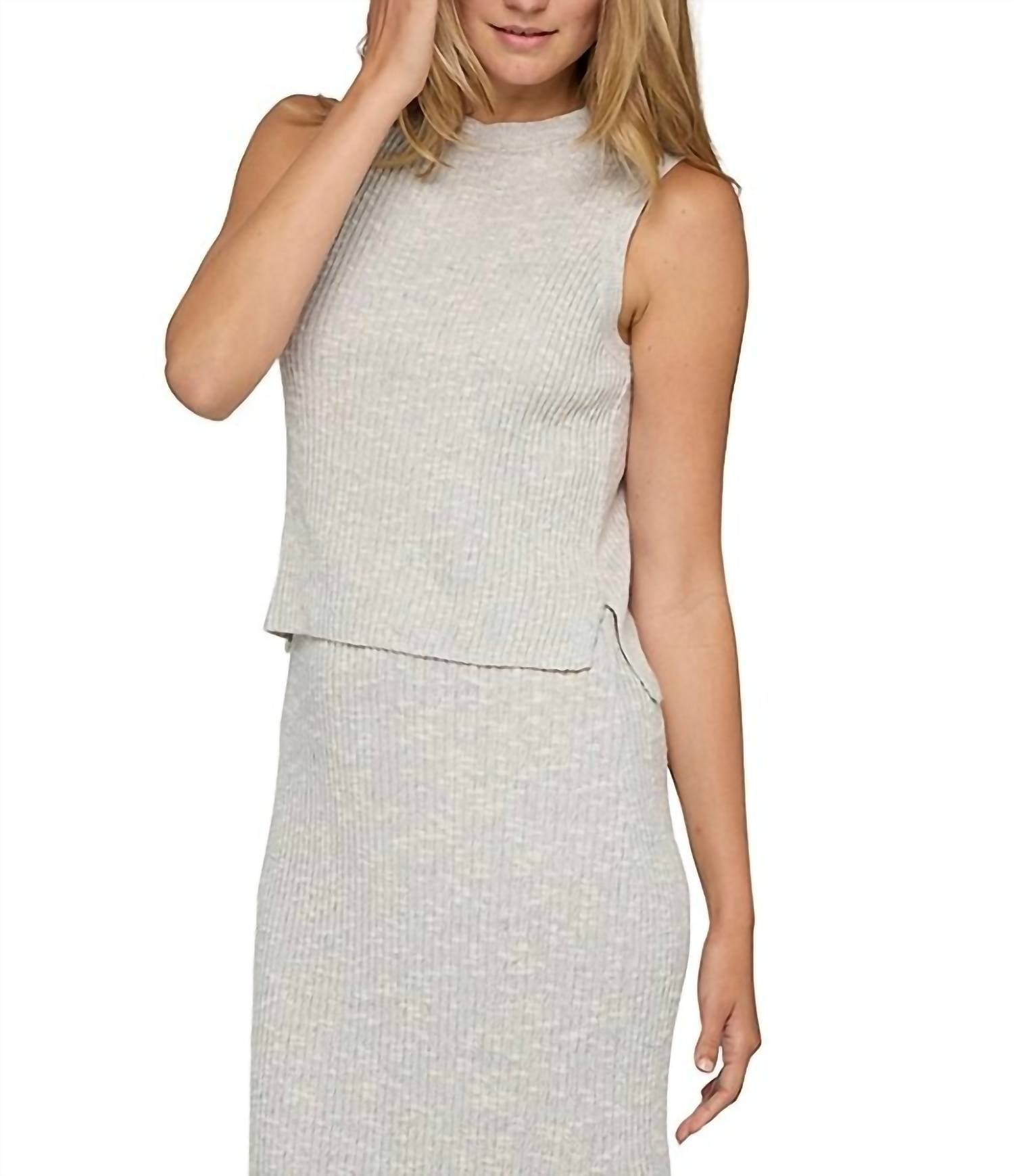 Flags & Anthem - Addison Tank Twofer Sweater Dress